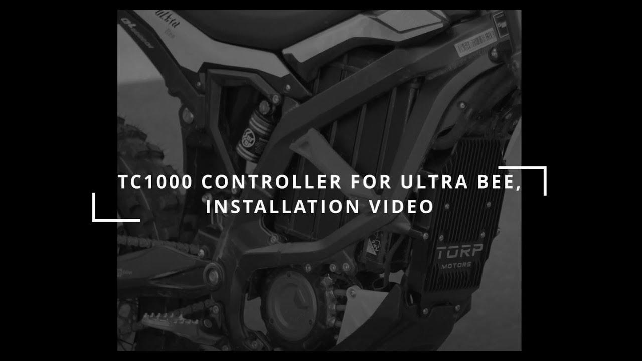 TORP TC1000 CONTROLLER FOR SURRON ULTRA BEE: INSTALLATION INSTRUCTIONS