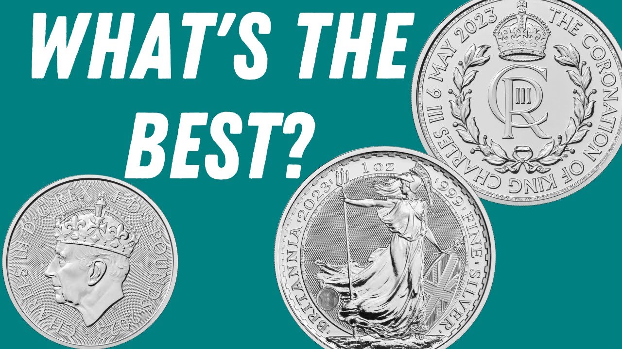 Silver Coronation and Britannia Bullion Coins 2023 from the Royal Mint