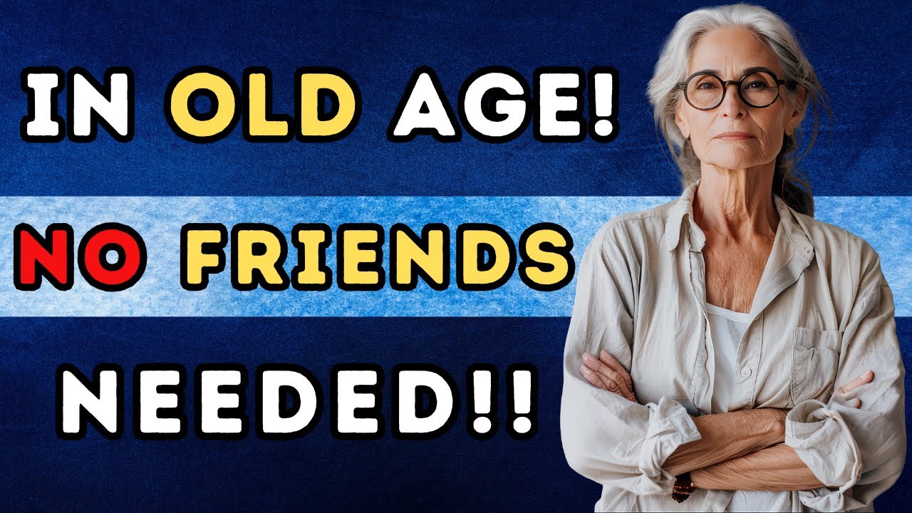 Living Joyfully Alone: The Truth about Friendship in Old Age