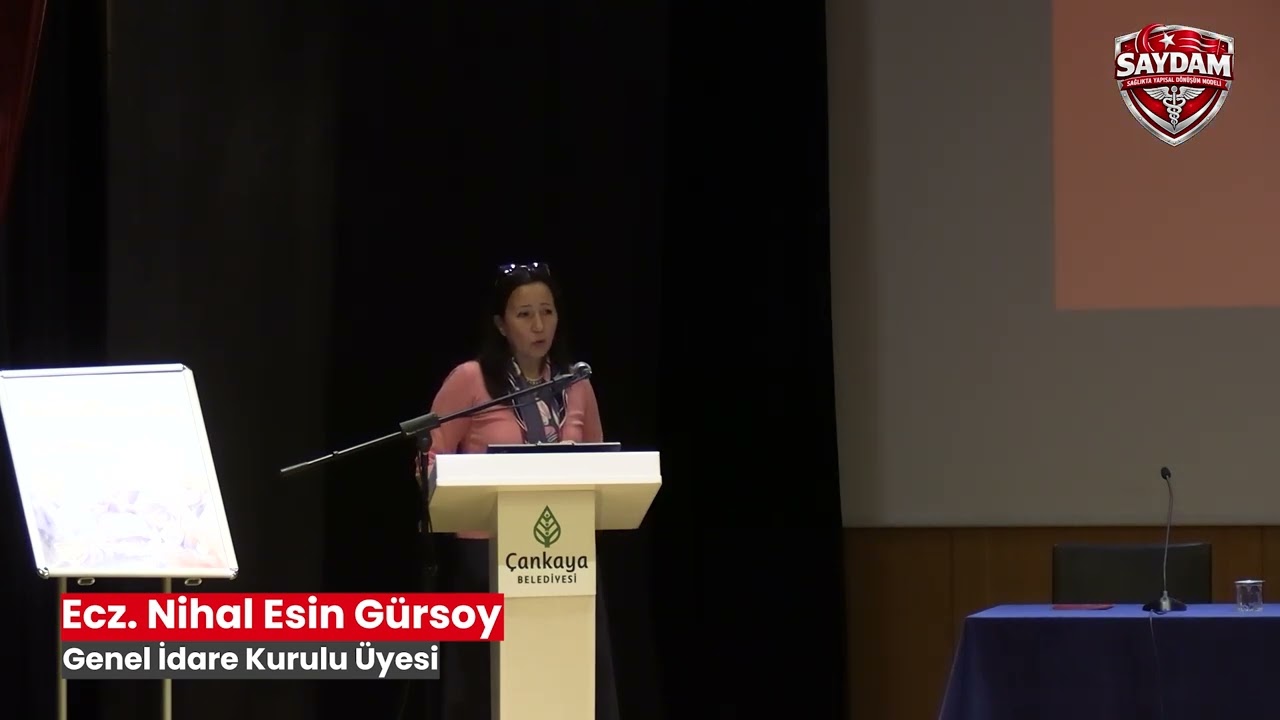 Ecz. Nihal Esin Gürsoy | Zafer Partisi Sağlık Çalıştayı | 3. Oturum