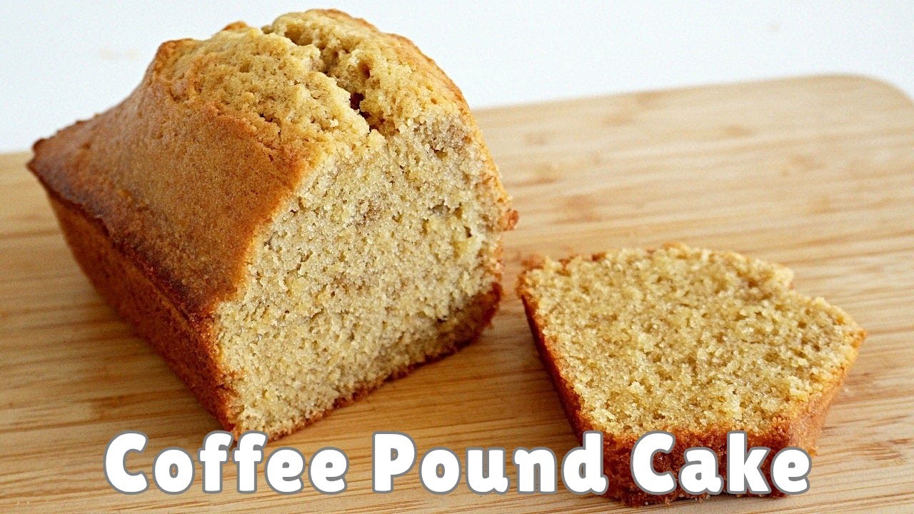 Moist Coffee Pound Cake Recipe