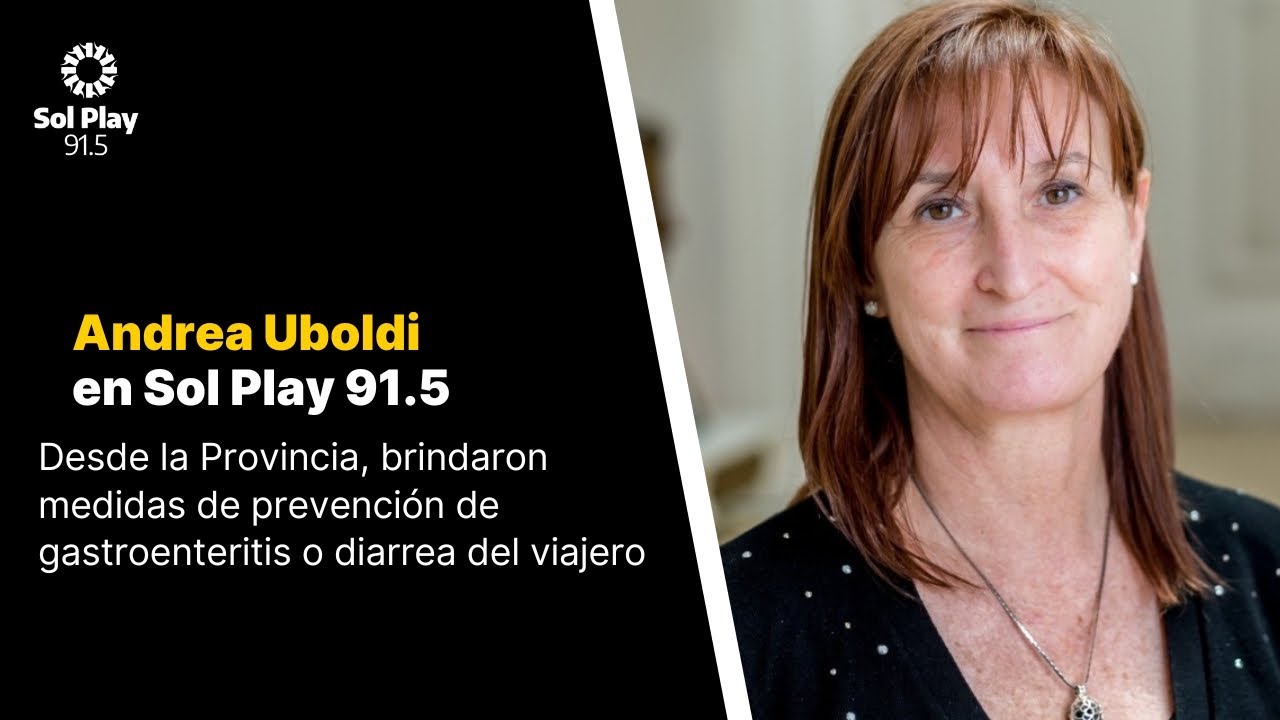 💉Andrea Uboldi: Brindaron medidas de prevención de gastroenteritis o diarrea del viajero