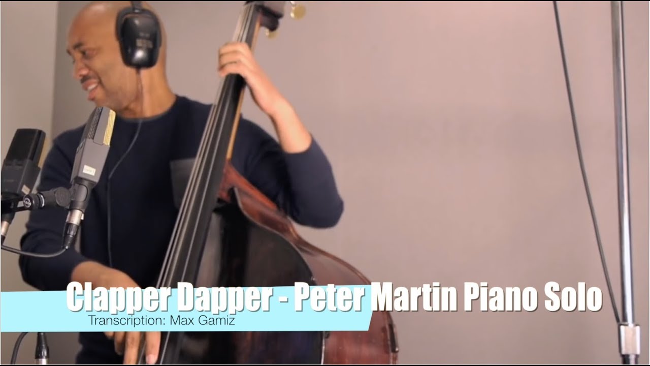 Clapper Dapper - Peter Martin Piano Solo Transcription