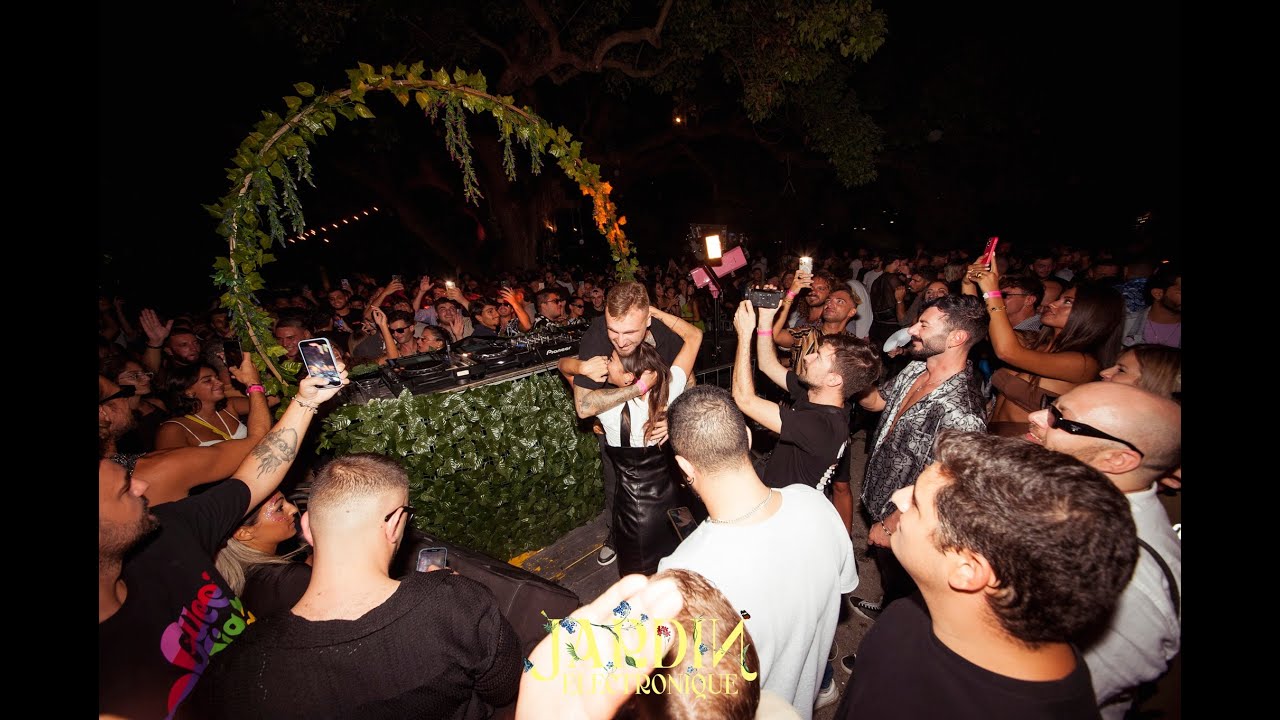 MARIO AGLIATA dj set @ JARDIN ELECTRONIQUE Villa Domi NAPOLI Italy - Jeudi 08.09.2022