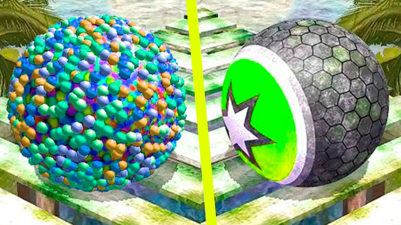 Going Balls Reverse Levels vs Rollance Adventure Balls Reverse - Speedrun Gameplay, Part 45