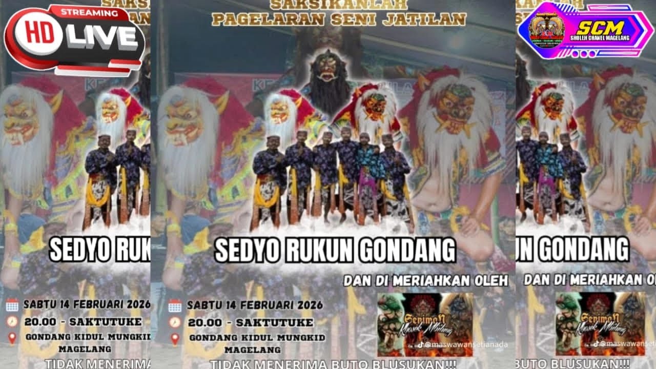 Live Sedyo Rukun Live Gondang Kidul Mungkid Magelang