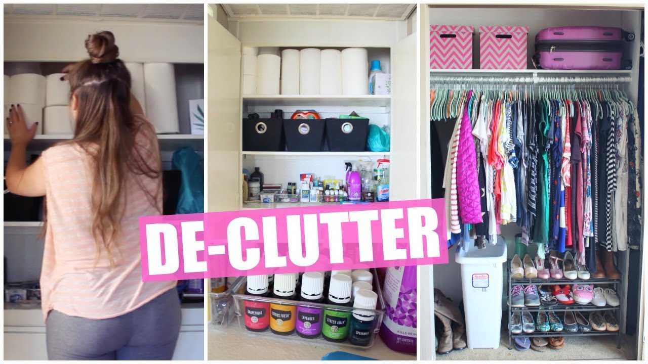 LIFE De-Clutter | Closet, Pantry, & More! 2018