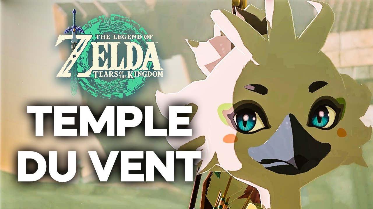ZELDA TEARS OF KINGDOM Let's play FR #11 : Le temple du vent !