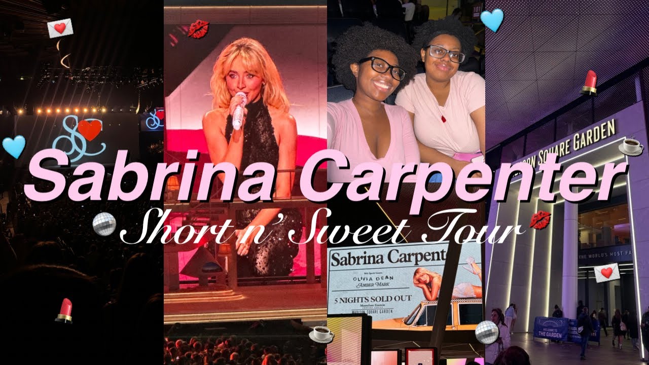 Sabrina Carpenter Short n Sweet Tour Vlog | Madison Square Garden Night 3 💋✨🩵