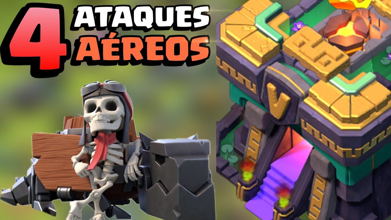 4 ATAQUES AEREOS en TH14 que te ASEGURAN el PLENO 🚀  como ATACAR con MONTADRAGONES y DRAGONES TH14