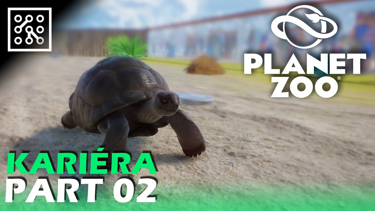Planet ZOO CZ | Želva  - Kariéra Part 02 | Lets play | Česky