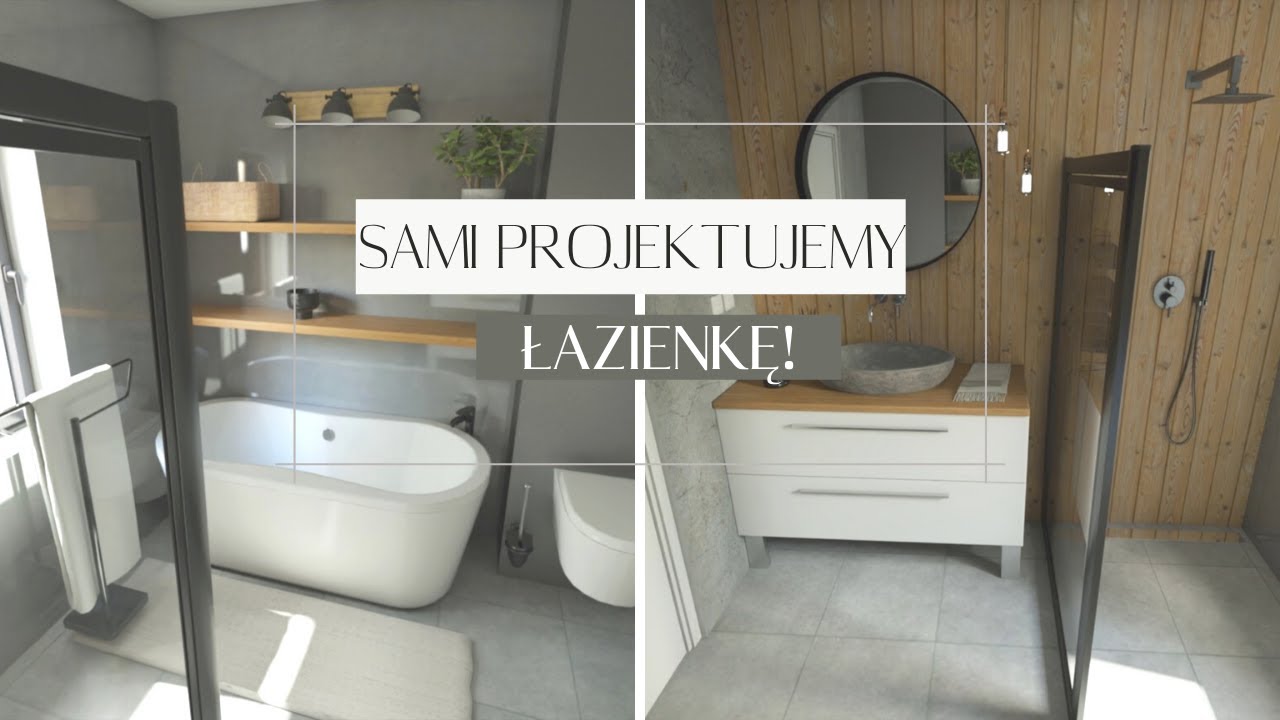 PROJEKT I WIZUALIZACJA NASZEJ ŁAZIENKI | Jak samemu zaprojektować łazienkę? | Trendy łazienka 2022