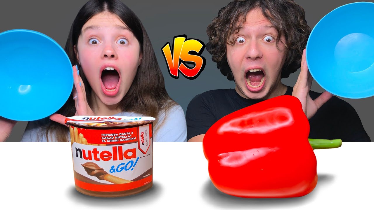 ASMR CHOCOLATE FOOD VS VEGAN FOOD CHALLENGE | MUKBANG EATING SOUNDS 먹방 Tati ASMR