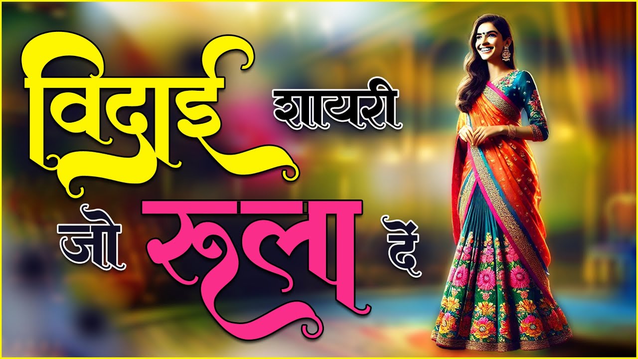 विदाई शायरी जो रुला दें | Emotional Farewell Shayari | Judaai Shayari | Vidai Shayari Emotional