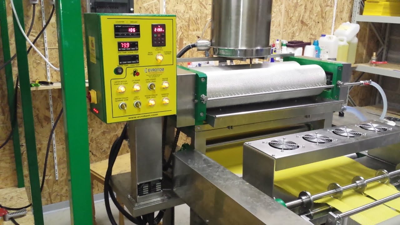 Wax foundation machine 40-50 kg/h  -  Linija za izradu satnih osnova