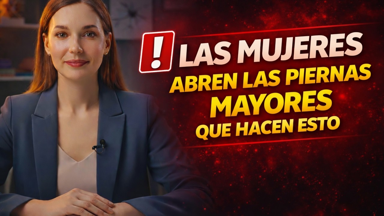 Las mujeres se vuelven locas cuando los hombres mayores hacen estas 4 cosas! Marian Rojas Estape