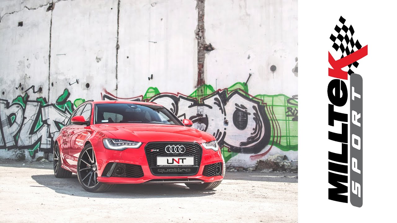 Audi RS6 C7 | Wydech Milltek Sport Non-resonated Cat-back exhaust | Wydechowe.pl