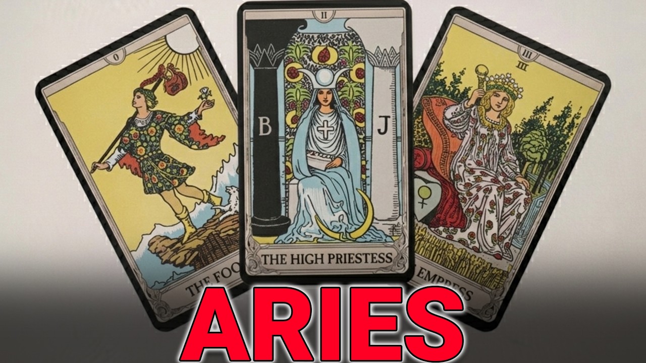 Aries 🔥 Una fuerza kármica te empuja hacia quien no has podido olvidar 😱 Tarot Amor Diario