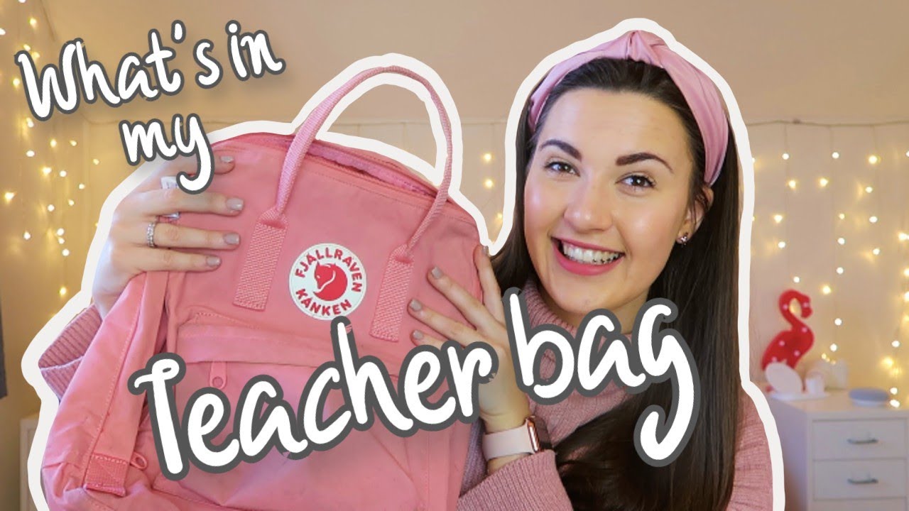 What's In My Teacher Bag? | Fjallraven Kanken | Scottish Recently Qualified Teacher