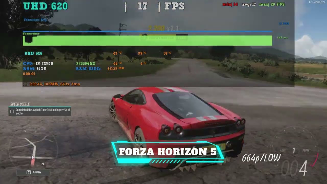 Intel i5-8250U Gaming Tests in 15 Games | 2025 | Laptop Benchmarks