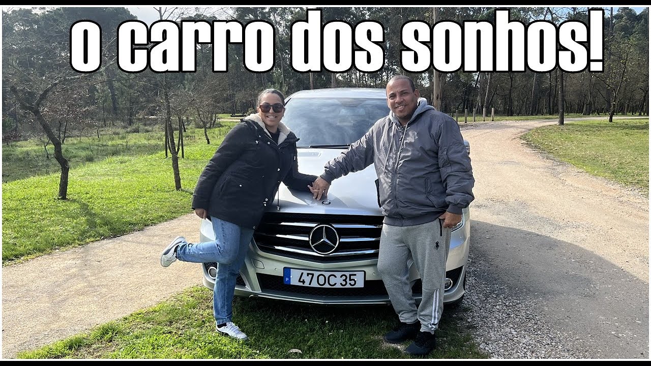 NOSSA MERCEDES 7 LUGARES CHEGOU🙏🏼 Não estou acreditando 🥹 Mega conquista em Portugal!