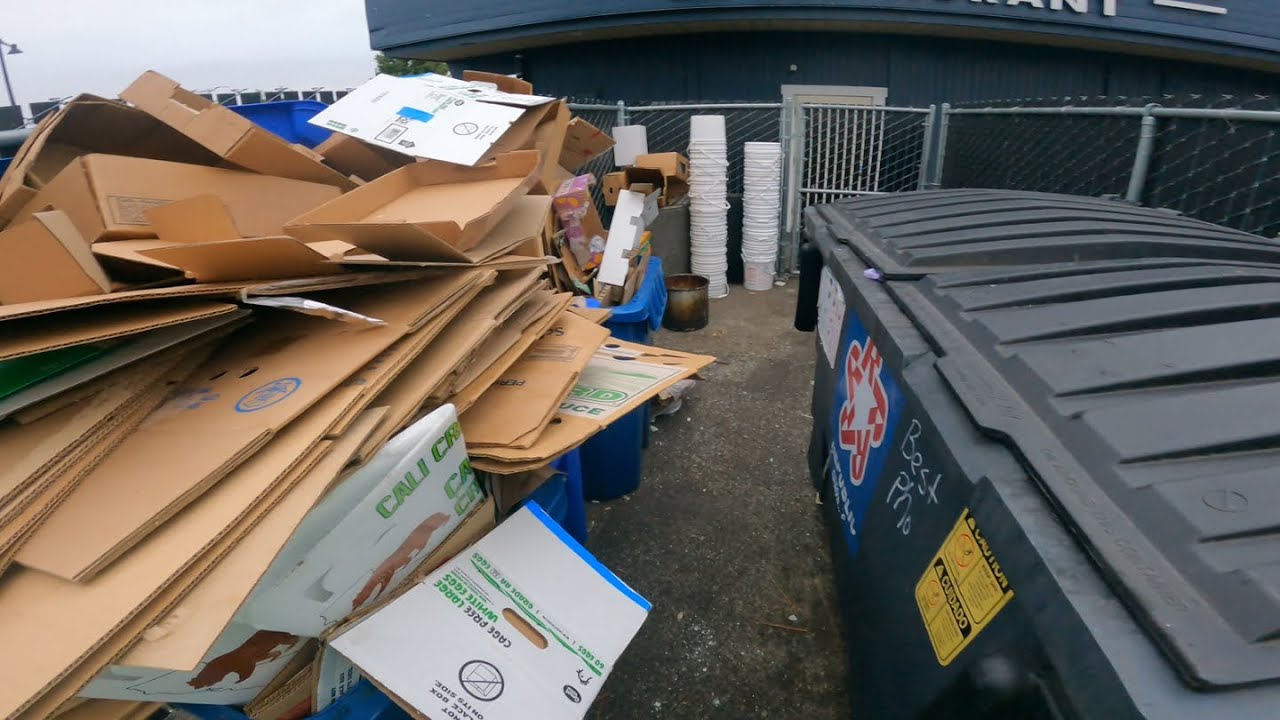 Overflowing Recycling Bins! Rear Load Strike Recovery (Part 1)