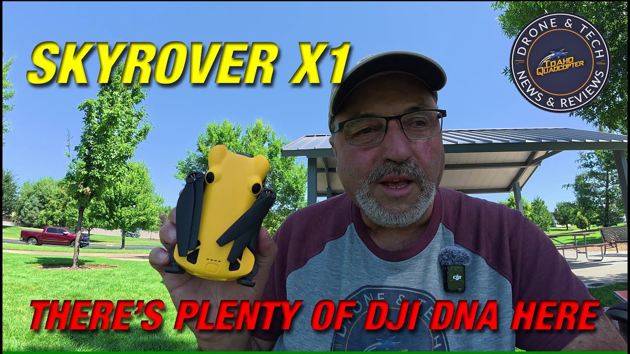 SKYROVER X1- Yes, it is full of DJI DNA - Flight Test at Kleiner Park