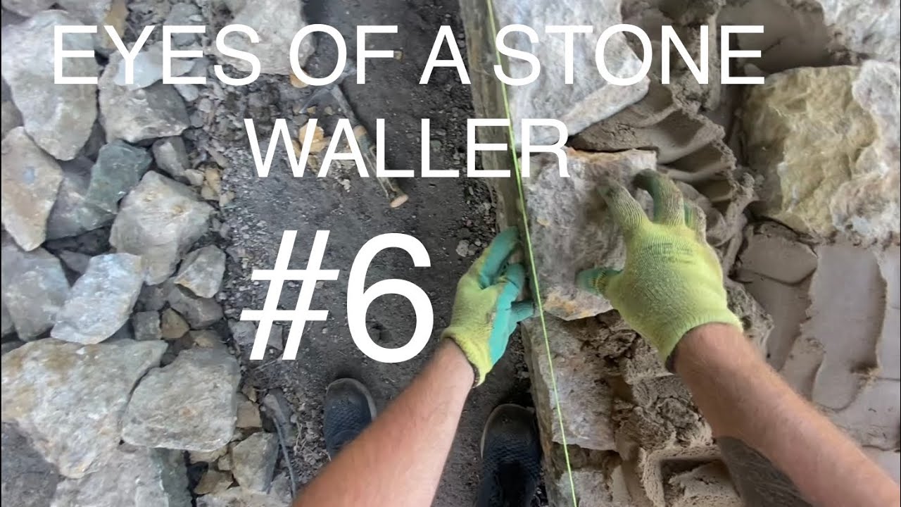 Building A Old Stone Wall Dry Stone Effect #6