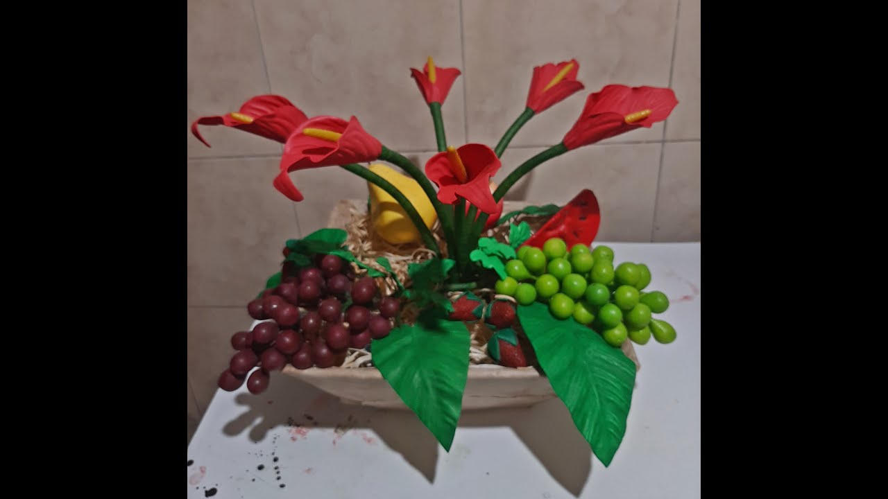 Faça você mesmo cacho de uva parte 1
