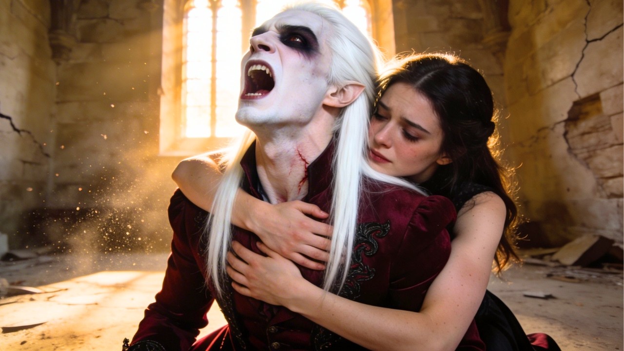 Vampire King’s Son Shattered His Chamber Nightly — Until a Human Healer Gave Him Black Clay