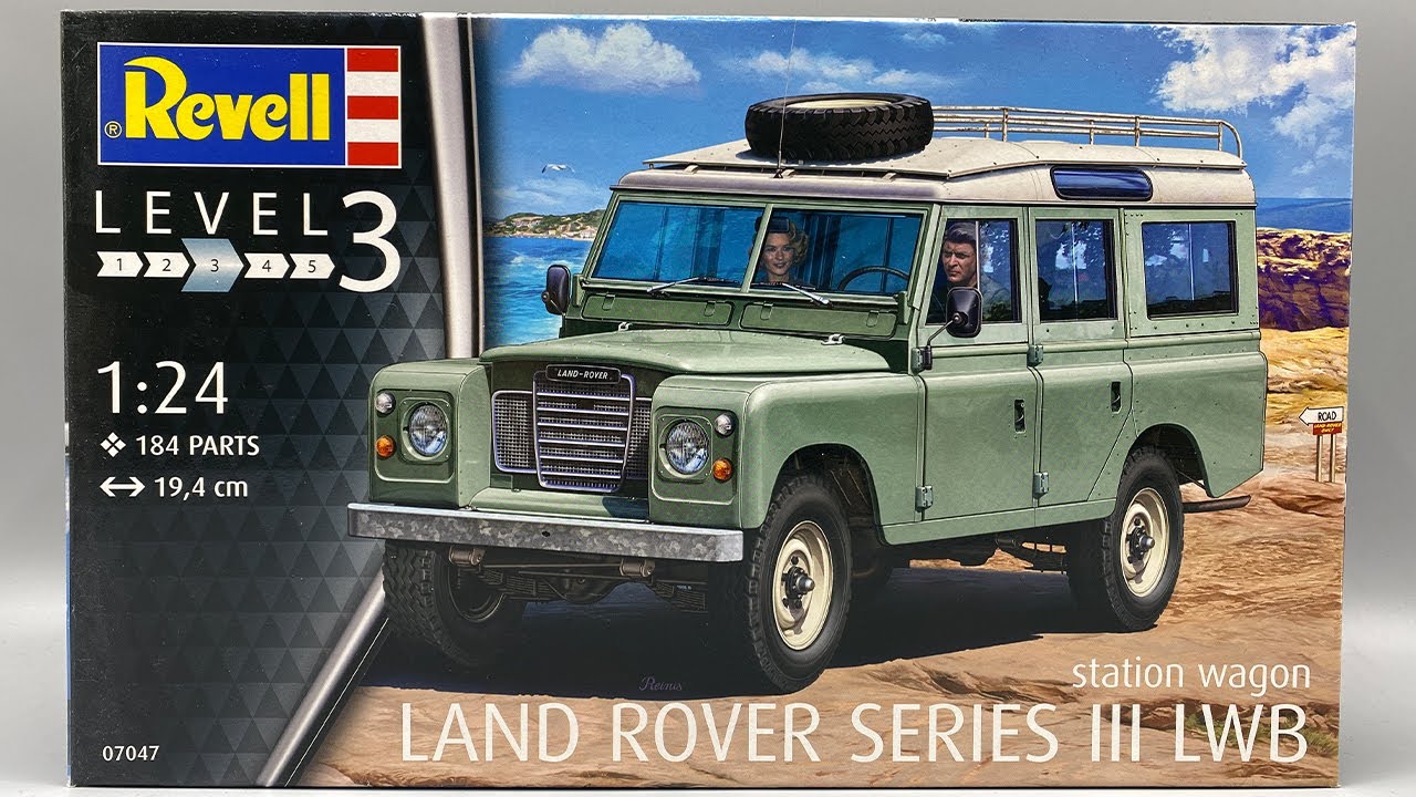 Unboxing: Revell Land Rover Series III LWB