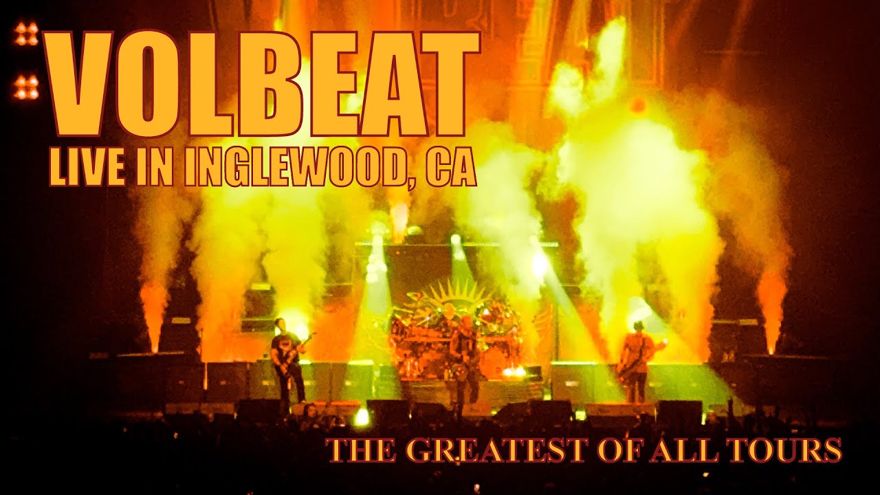 VOLBEAT - THE GREATEST OF ALL TOURS - KIA FORUM -  INGLEWOOD, CA - 7/25/25