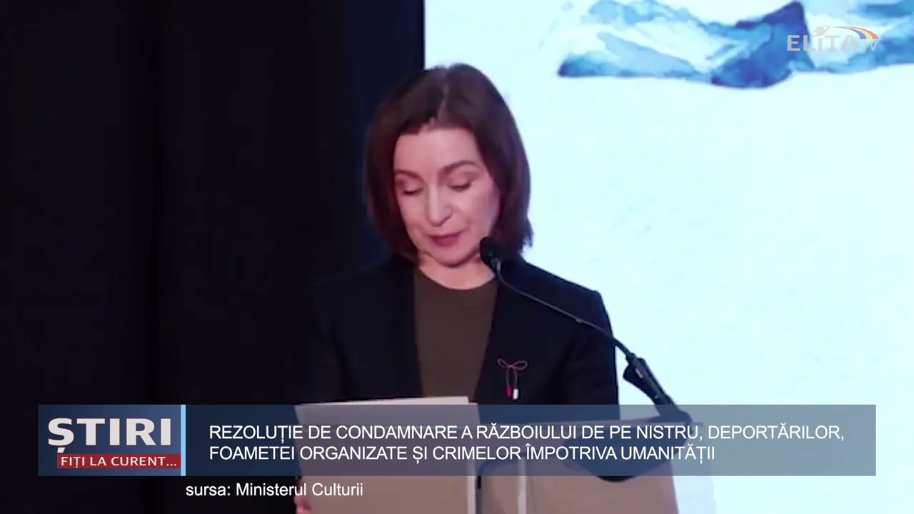Rezolutie împotriva războiului de pe Nistru, deportărilor, foametei organizate și a crimelor împotri