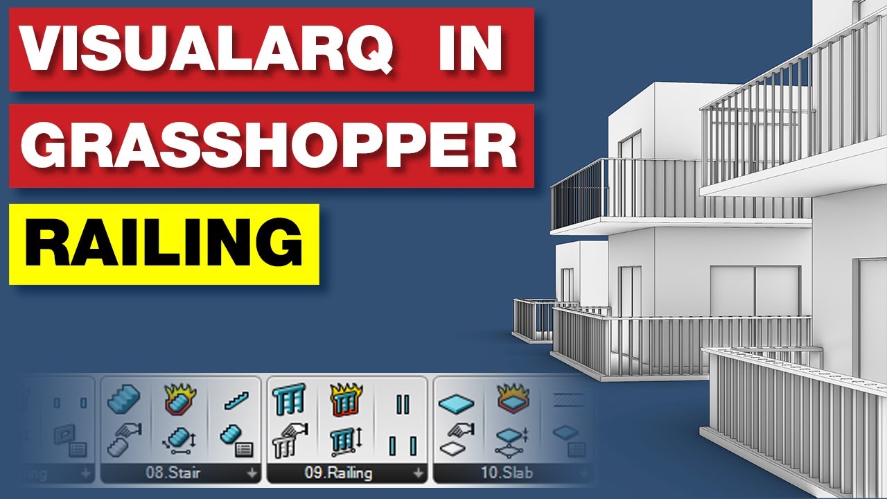 VisualArq Grasshopper Tutorial | Railings