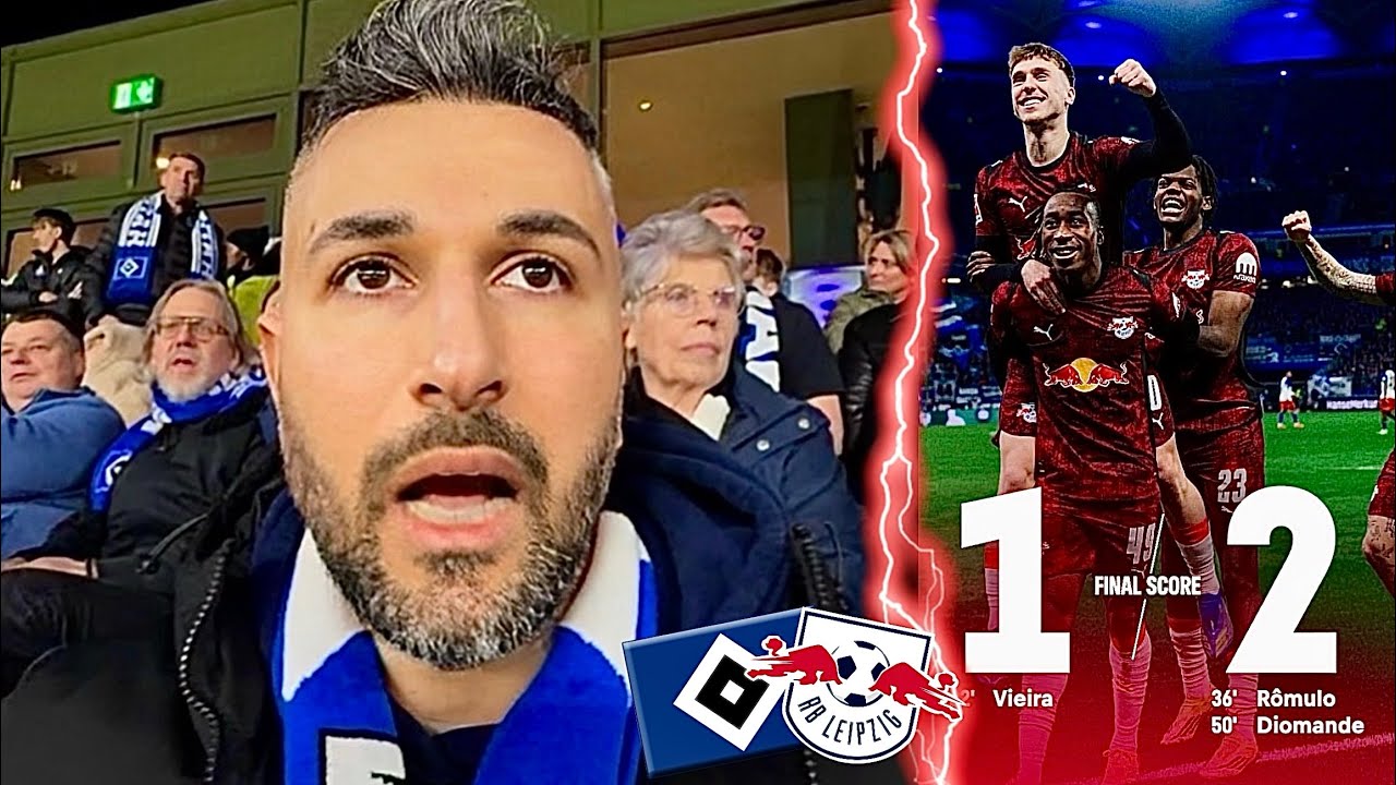 Wir VERLIEREN (mal wieder) gegen RB 😡🧨 + VIP TICKET | HSV vs. RB Leipzig Stadionvlog | Bardia Barati