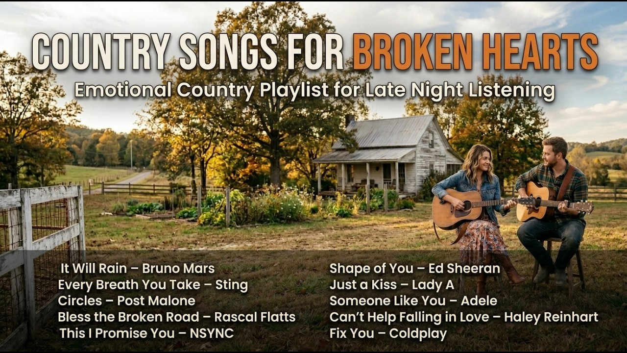 American Country Folk Chill Playlist – Peaceful Acoustic & Nature Vibes