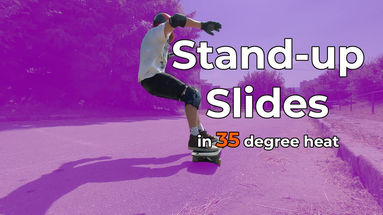 Summer longboard vibes with Ukrainian riders in 35 degree heat