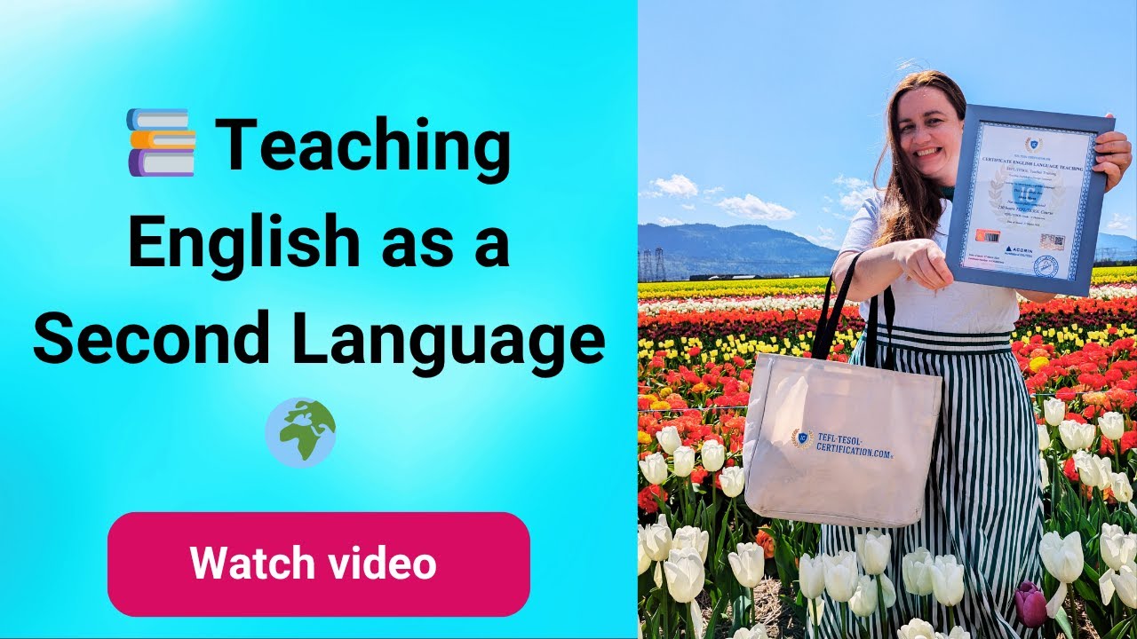 Преподавание английского как второго языка — сертификат преподавателя ESL