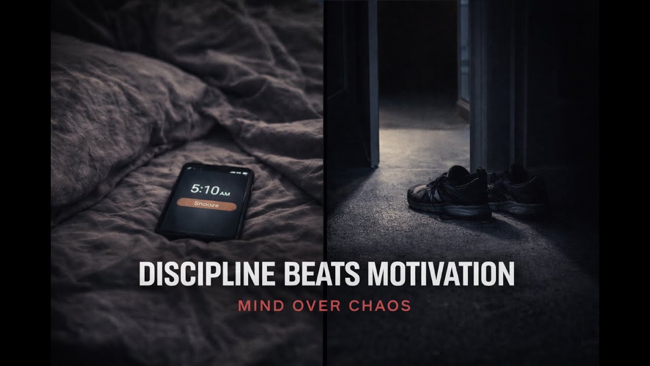 Discipline Beats Motivation – Aggressive Motivational Rap | No Excuses Mindset