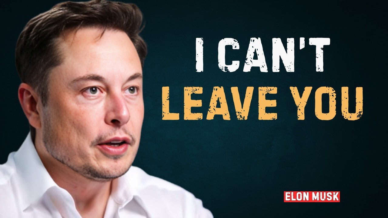 Elon Musk: I’m Leaving… But I Can’t Leave You Behind 💔 | The Untold Love Story