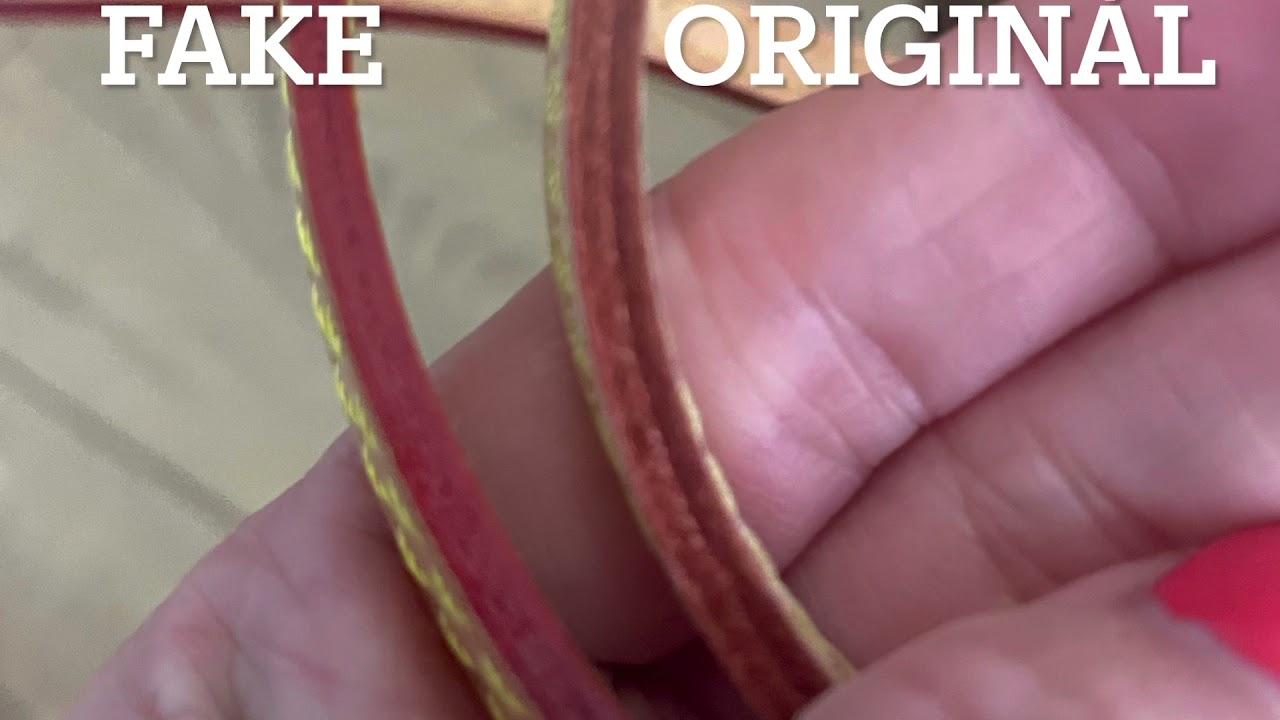 Louis vuitton neverfull mm fake vs real verry easy watching 👌