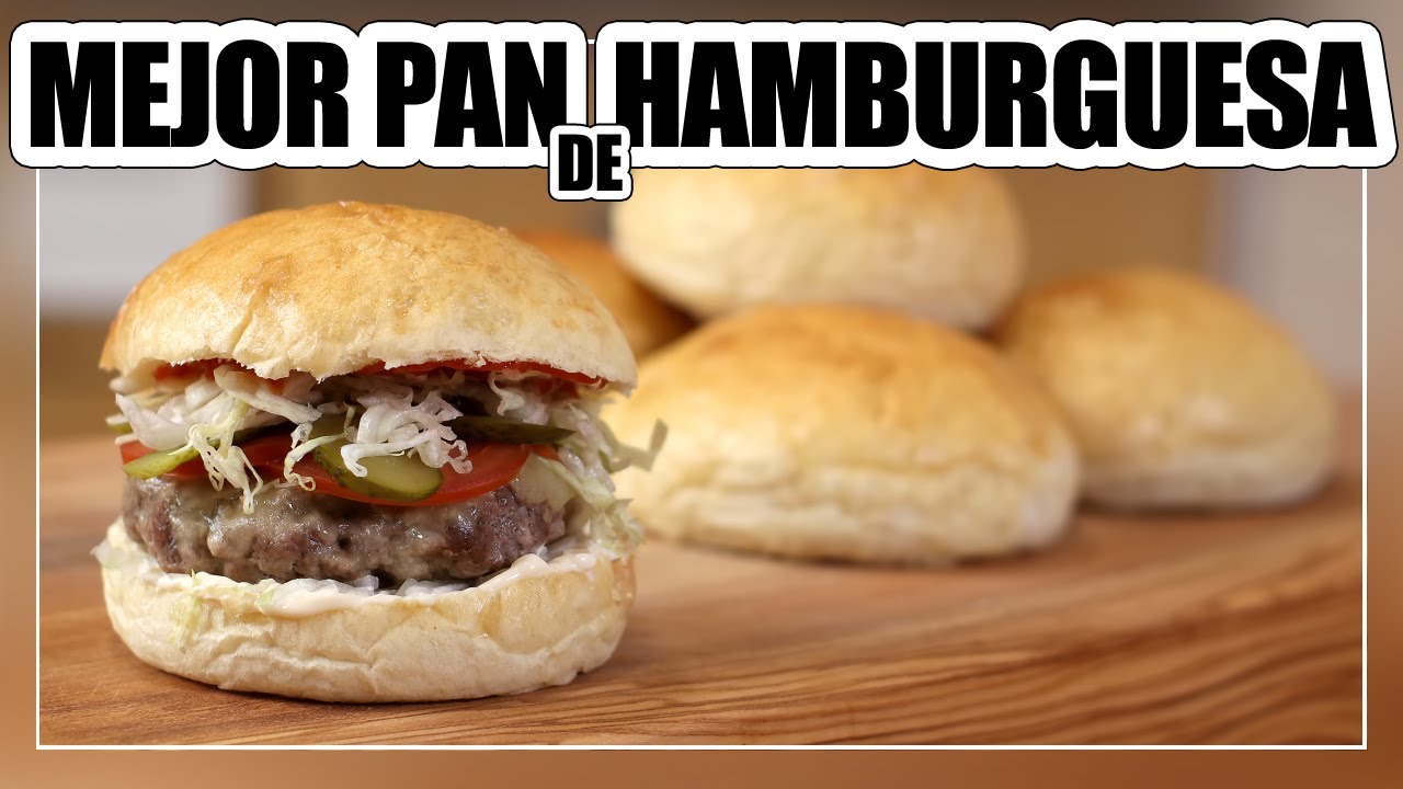 🍔  PAN DE PAPA para HAMBURGUESA l FACIL paso a paso
