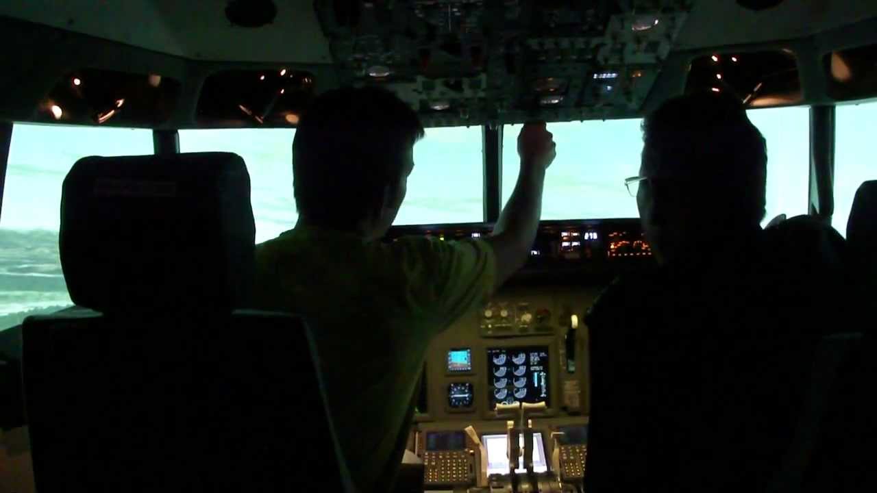 Simulator Flug von Z&uuml;rich nach Nizza
