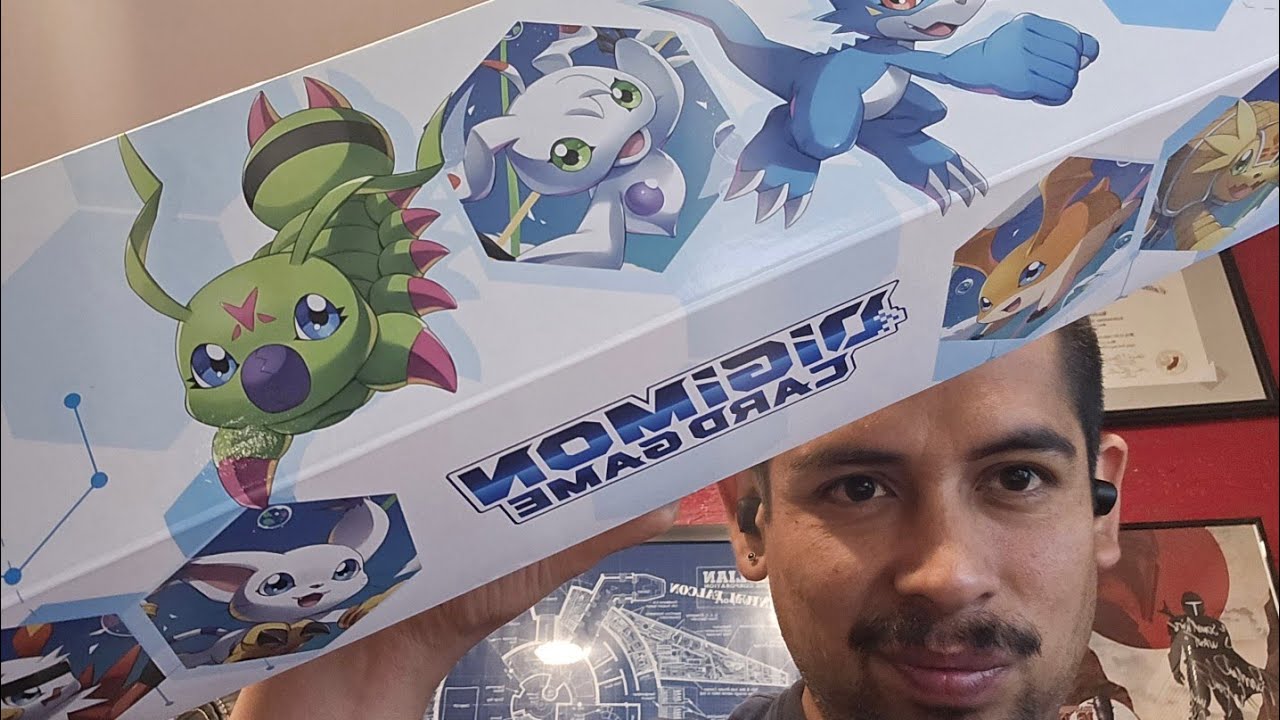 Opening a Digimon TCG 