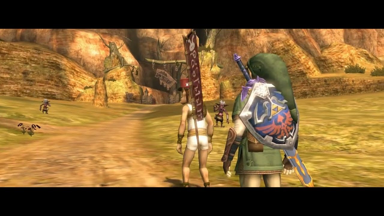 Twilight Princess PC Port BUGGED Showcase (Courage Reborn)