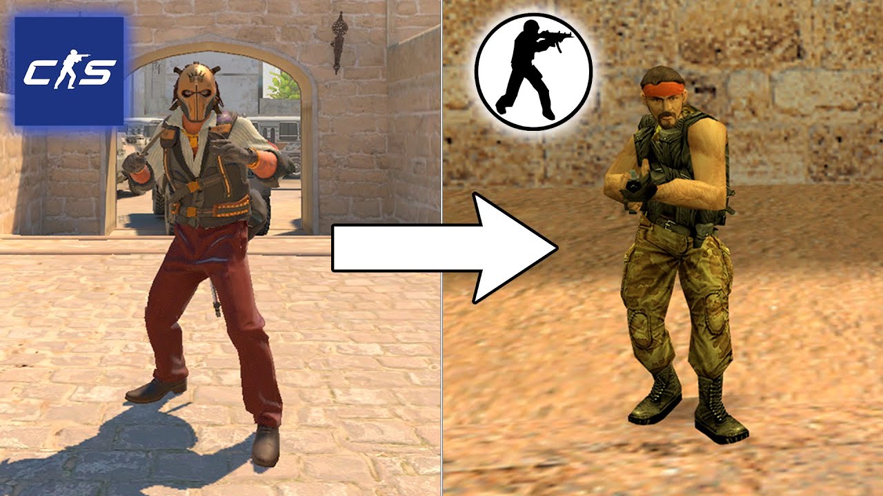 ВЕРНУЛИСЬ В ПРОШЛОЕ?! ИЗ CS 2 В CS 1.6! (CS2)