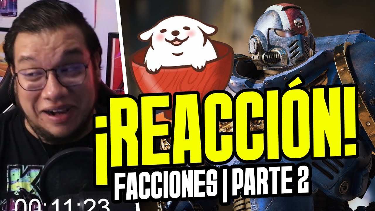 Spideremilio REACCIONA a Todas las facciones de WARHAMMER 40K explicadas (Parte 2) de 3Huntle0