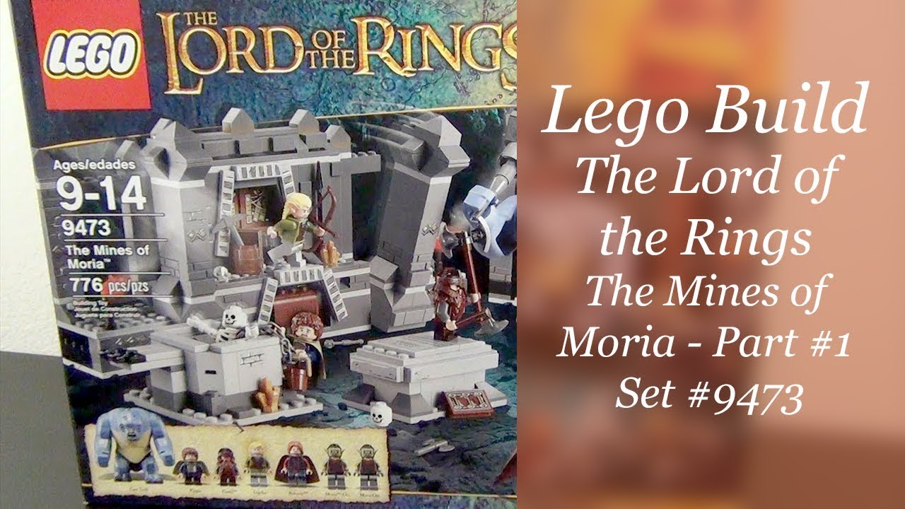 Lego Build - The Lord of the Rings-The Mines Of Moria Set #9473 Part 1