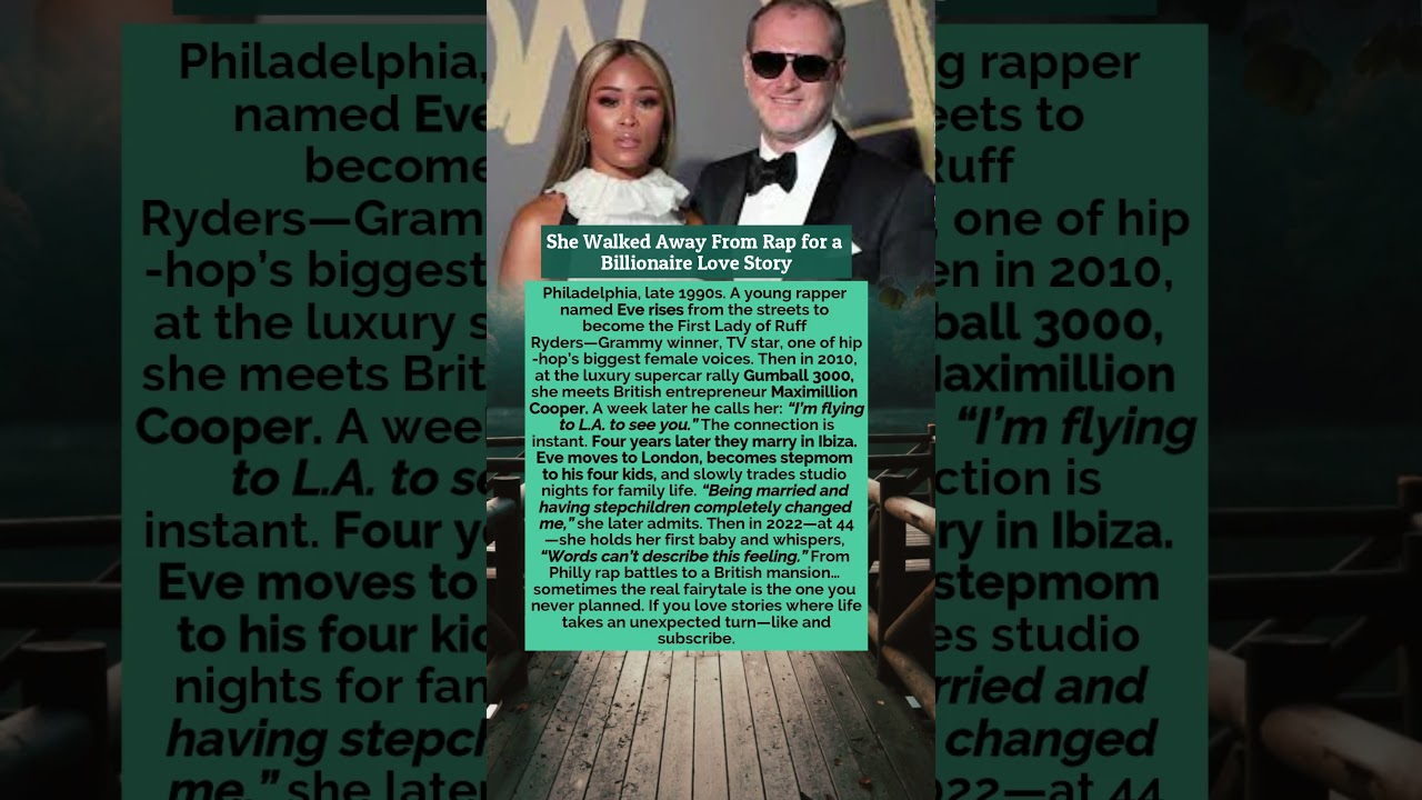Eve Left Rap&mdash;Now She&rsquo;s Living a $90 Million Fairytale in London