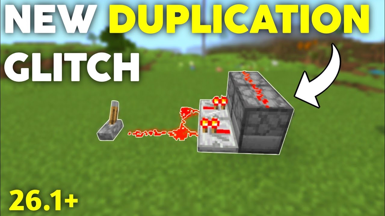 NEW EASY DUPLICATION GLITCH Minecraft Bedrock 26.1+!
